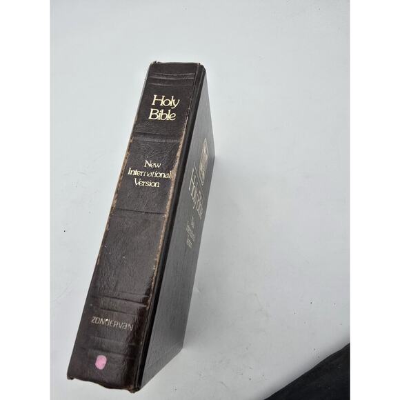 Holy Bible New International Version Red letter edition 1982 Zondervan Indexed - Picture 5 of 9